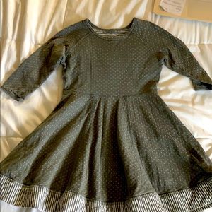 Hanna Andersson reversible skater dress size 110